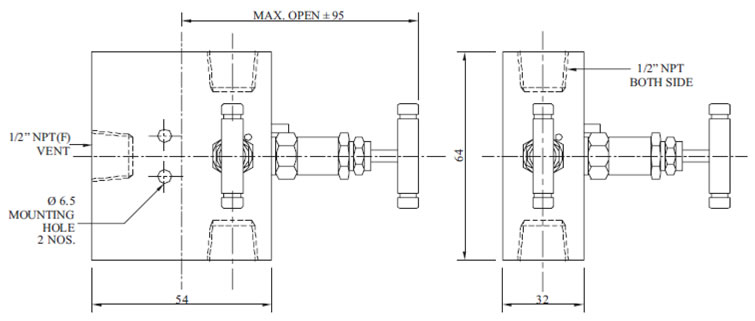 Manifold - R - 2 Way-05 Diagram