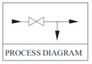 Gauge Valve Block & Bleed Process Diagram